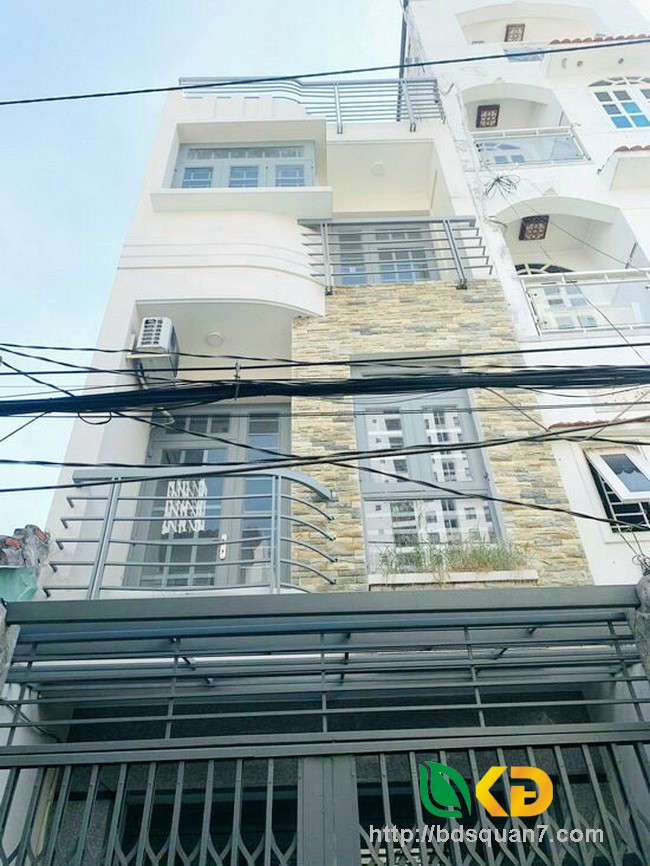 Bán nhà 2 lầu hẻm thông 60 đường Lâm Văn Bền Quận 7.